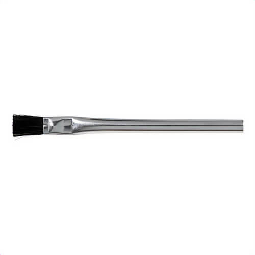 Pferd 89622 Flat Face High Quality Acid Brush, 9/16 in W Brush, 6 in OAL, 1 in Stiff Horsehair Trim