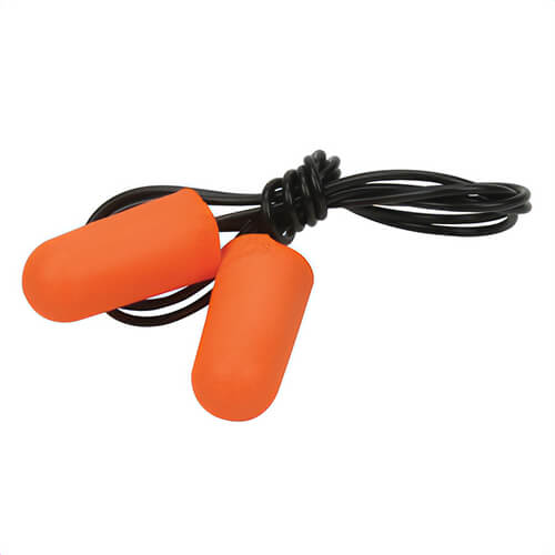 PIP® 267-HPF210C Mega Bullet™ Ear Plug, 32 dB Noise Reduction, Bullet Shape, Disposable, Corded Design