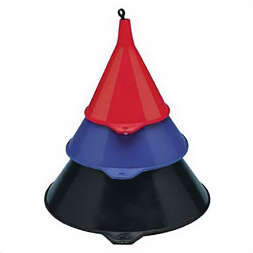 Plews & Edelmann® 75-075 Funnel Set, Plastic, 3 pc