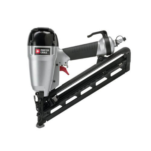 Porter-Cable® DA250C Angled Finish Nailer Kit, 1 to 2-1/2 in Fastener, Paper Collation, 100 Nails Magazine, 70 to 120 psi