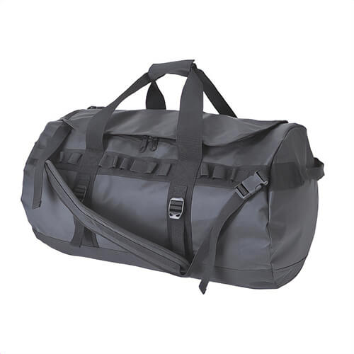 Portwest B910BKR Waterproof Holdall, PVC, 70L, Adjustable Sholder Strap, Inner Mesh Compartment, Black