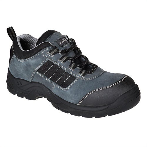 Portwest FC64BKR44 Compositelite Trekker Shoe, Composite Toecap, Oil Resistant Outsole, Breathable Mesh Lining, Black, Size 11