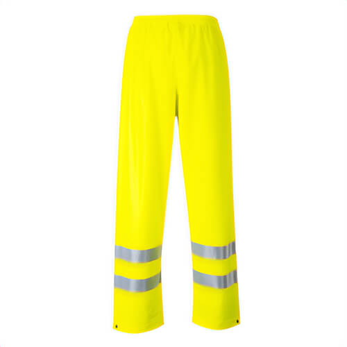 Portwest FR43YERXXXL Sealtex® Flame Hi-Viz Flame Resistant Pants, Yellow, 3XL