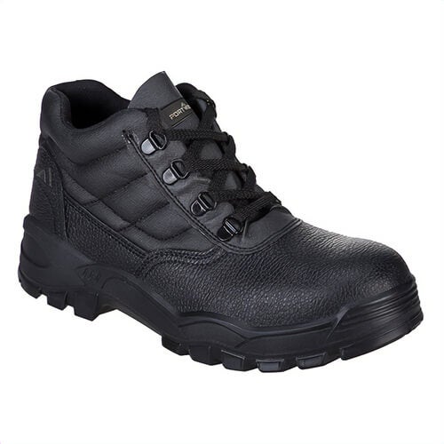 Portwest FW10BKR52 Steelite Protector Boot, Steel Toecap, Puncture Resistant Midsole, Oil Resistant Outsole, Black, Size 18