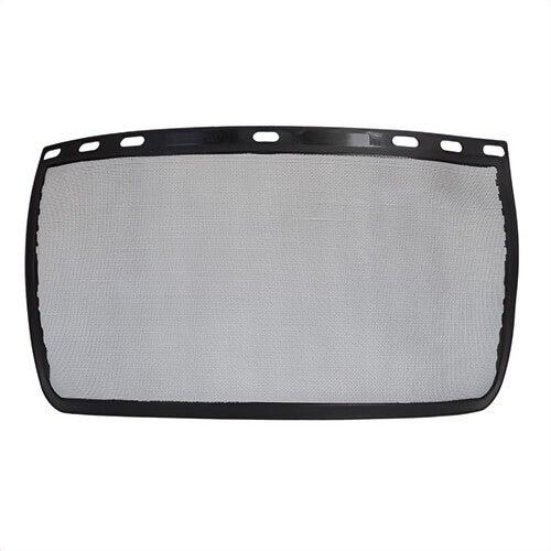 Portwest PS94BKR Mesh Protection Visor, SS Wire Mesh, Lightweight, Black, Replacement for PW98