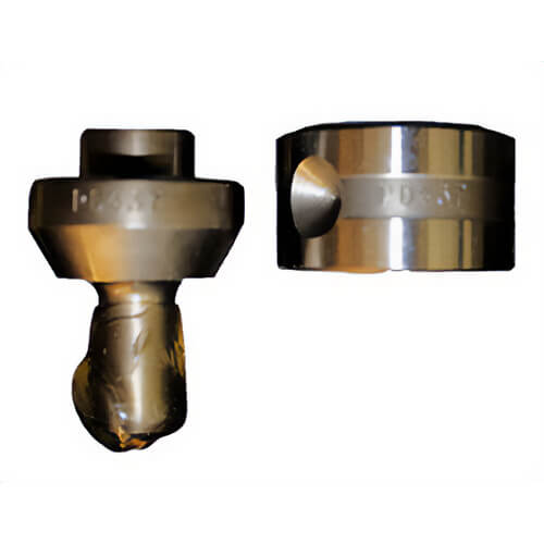 Power Team® 250459 Punch/Die Set for Round Holes, 2.5 lb, 4 pk