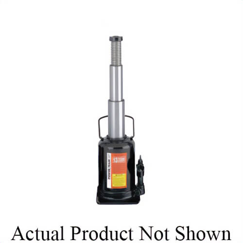 Power Team® 9013X Telescoping Side Pump Bottle Jack, 13 ton Load, 9-1/16 in H Minimum, 22-7/16 in H Maximum, 10 in, 3-5/16 in L Screw
