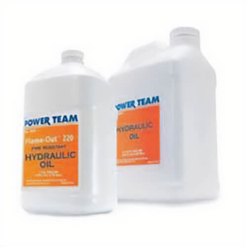 Power Team® 9636 Fluid Standard Hydraulic Oil, Characteristic Odor/Scent, Amber, Liquid Form, 1 qt