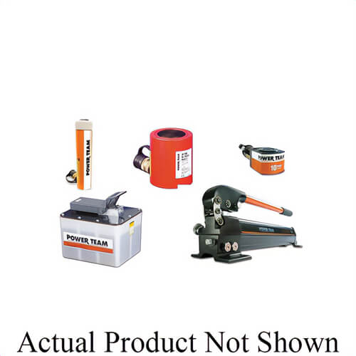 Power Team® CPS-C106C-P59-06FP Cylinder and Pump Set, Classic Steel, 10 ton, 6-1/8 in Stroke