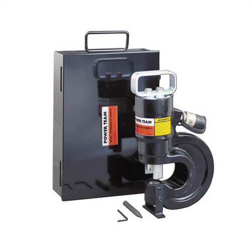 Power Team® HP35S Hydraulic Punch Set, Forged Steel, 1/4 in dia Hole