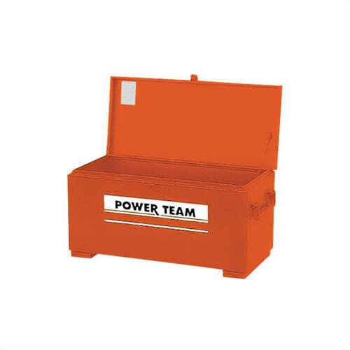 Power Team® MB5 Security Chest, for use with Puller, 5 cu-ft Capacity, 66 lb Storage Weight, 16 ga Steel
