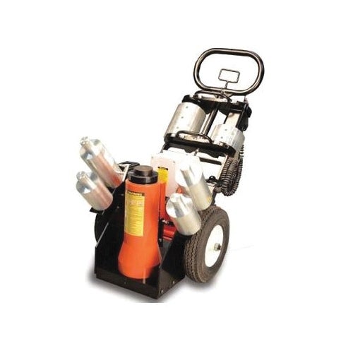 Power Team® RJ100T37E Electric Portable Railroad Jack, 100 ton Lifting, 70 in Maximum Lifting Height, 37 in L Retracted