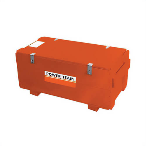 Power Team® 308437OR9 Storage Box, for use with Puller, Wood, 40 in L x 16 in W x 16 in H
