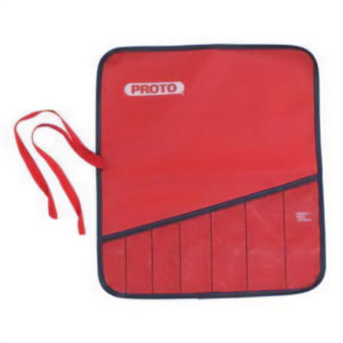 Proto® J25TR70C Tool Pouch, 14 Pocket, Canvas, Red