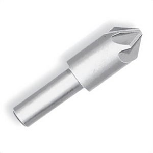 Qualtech DEWCHAT1-82 Chatterless Countersink, 1/2 in dia Shank, 6 Flutes, 82° Included, 1 in dia Min Cutting, HSS