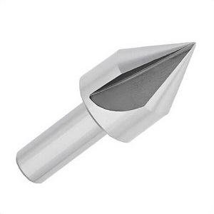 Qualtech DEWSFC1-90 Countersink, 1/2 in dia Shank, 1 Flutes, 90° Included, 1 in dia Min Cutting, HSS