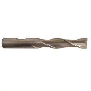 Qualtech DWCT346A Center Cutting Single End Square End Mill, 1-1/16 in dia Cutter, 2 in Length of Cut, 2 Flutes, 3/4 in dia Shank