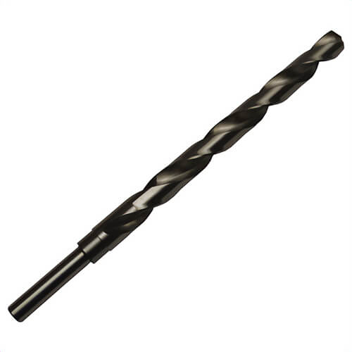 Qualtech DWDDL12X5/8X1/2 Extra Length Drill, 5/8 in Drill - Fraction, 0.625 in Drill - Decimal Inch, 12 in OAL, HSS