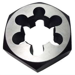Qualtech DWTSMH48X5 Special Hex Die, M48x5 Thread, Carbon Steel