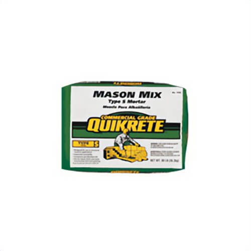 Quikrete® 1136-80 Type S Mason's Mix, 80 lb Bag, Gray to Gray-Brown
