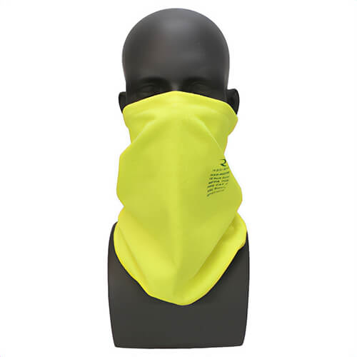 Radians® RAD-NGFRG Radwear™ Flame-Resistant Lightweight Universal Neck Gaiter, 1-Layer Reusable Pullover Mask, Jersey Fabric