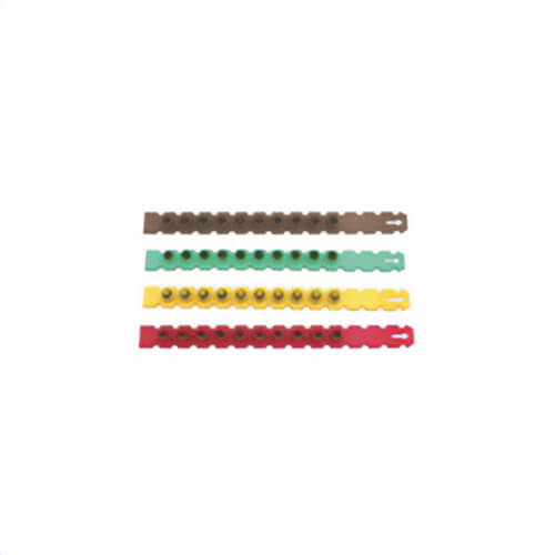 Ramset® C5RS27 10-Shot Strip Powder Load, 0.27 Caliber, Red, 5 Level, Use with ROCKET, COBRA III