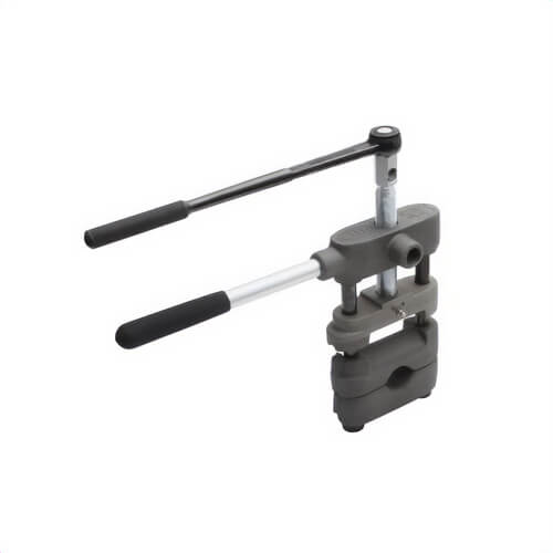 Reed CSO2R Type K Shut-Off Tool, 1-1/4 to 2 in Capacity, Copper Body, Detachable Handle, Anodized Aluminum