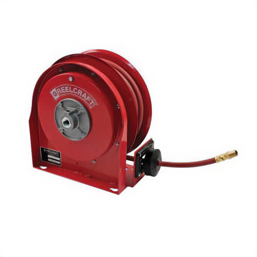Reelcraft® B3620 OLP 3000 Premium Duty Ultra Compact Hose Reel with PVC Hose, 3/8 in ID x 0.6 in OD x 20 ft L Hose, 300 psi Pressure, Import