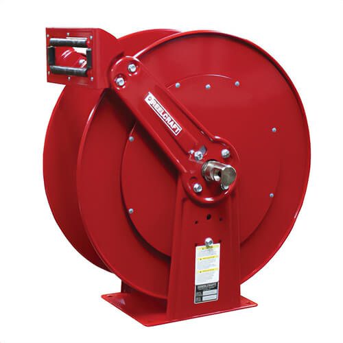 Reelcraft® D83000 OLP 80000 Full Flow Swivel Hose Reel, 3/4 in ID x 1.075 in OD x 75 ft L Hose, 500 psi Pressure, Domestic