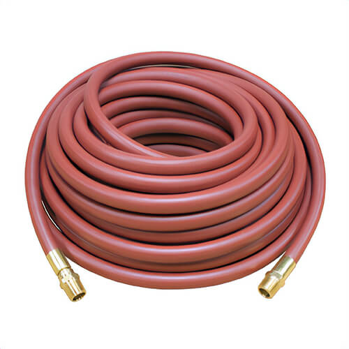 Reelcraft® S601035-75 Low Pressure Braid Hose Assembly, 1/2 in Nominal, MNPT End Style, 75 ft L, 300 psi Working, PVC Nylon Braid, Domestic