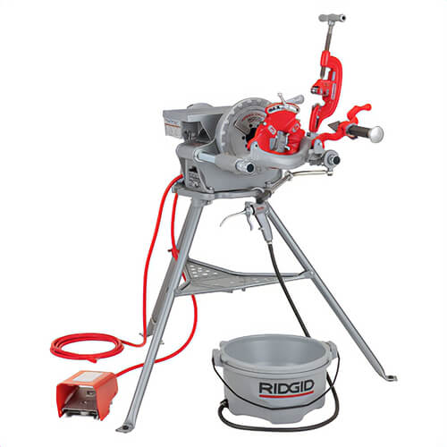 Ridgid® 15682 Pipe Threading Machine Complete 300C, 1/8-2 in Capacity