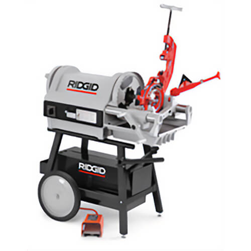 Ridgid® 26097 Threading Machine Kit 1224, 1/2 to 4 in Pipe, 1/4 to 2 in Bolt, 240 VAC, 1.5 hp, 36/12 RPM Speed