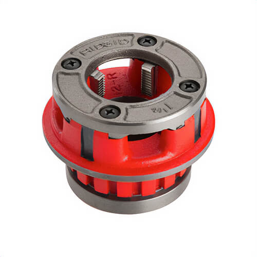 Ridgid® 37500 High-Speed RH Exposed Manual Ratchet Threader Die Head 12R 1-1/2 in NPT