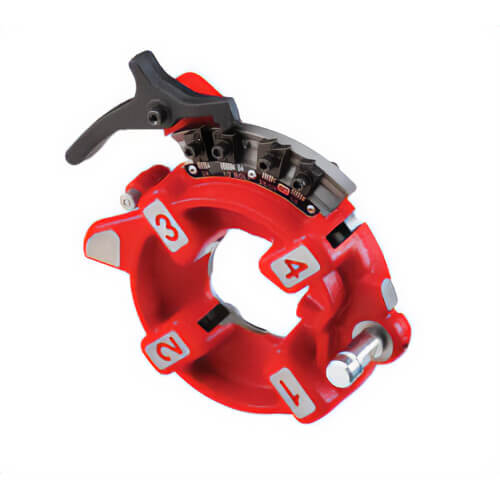 Ridgid® 84537 Semi-Automatic Universal Die Head, 1/8 to 3/8 in Nominal, NPT Thread, Right Hand Thread Direction