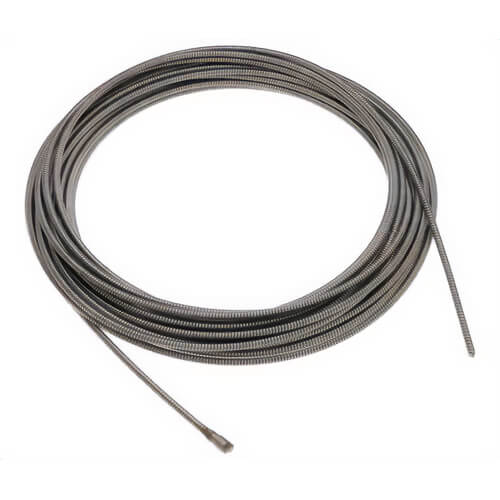 Ridgid® 87587 Solid Core Integral Wound Cable, 3/8 in dia x 100 ft L, T2 Coupling Connection