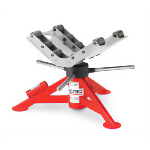 Ridgid® 96372 Pipe Stand, Large dia Adjustable H, 24 in, 4500 lb, 16 to 31 in H
