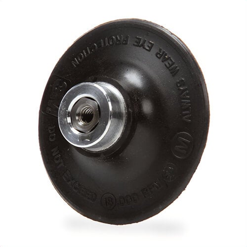 3M™ 00051144450923 Roloc™ Medium Density Regular Disc Backup Pad, 3 in dia Pad, Type TR Attachment