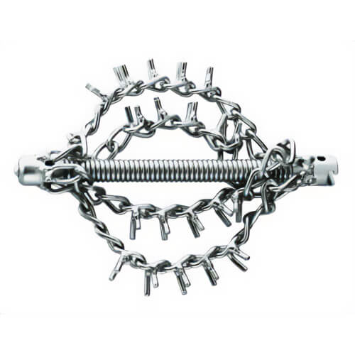 Rothenberger 72188 Chain-Spinning Head, w/o Ring, w/ 4 Chains & Spikes, 5/8 in, 1.57 D x 1.57 W x 2.95 H in