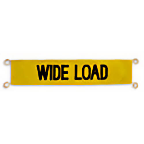 Safehouse Signs BA-30001 WIDE LOAD Banner/Sign, 18 ft x 8 ft
