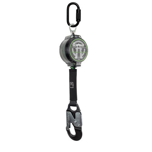 Safewaze™ 018-5009 Web Retractable with Aluminum Snap Hook, 7 ft