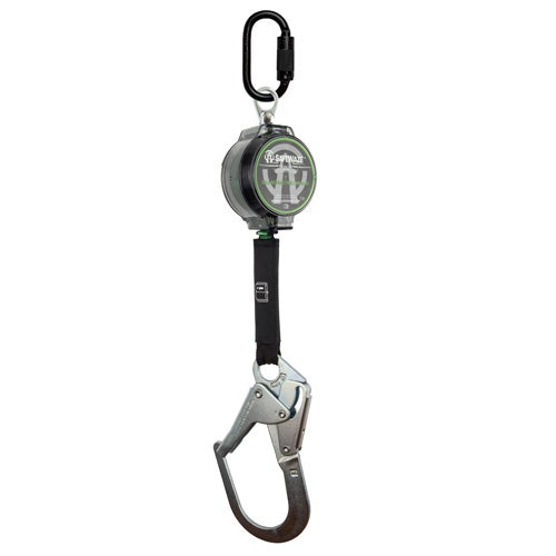 Safewaze™ 018-5010 Web Retractable with Steel Rebar Hook, 7 ft