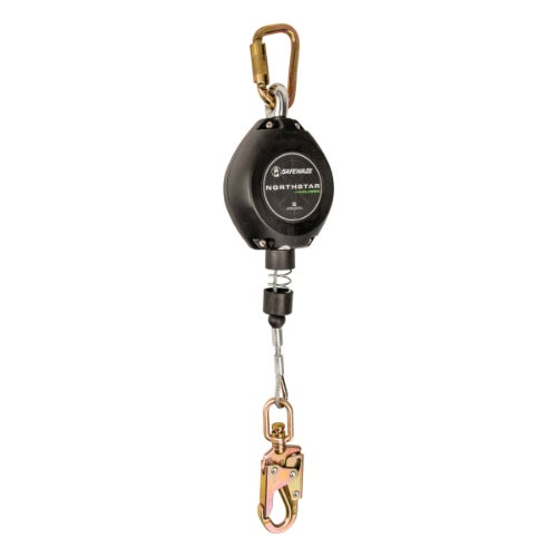Safewaze™ FS-EX1080-G Northstar Classic Cable Self Retracting Lifeline, 80 ft