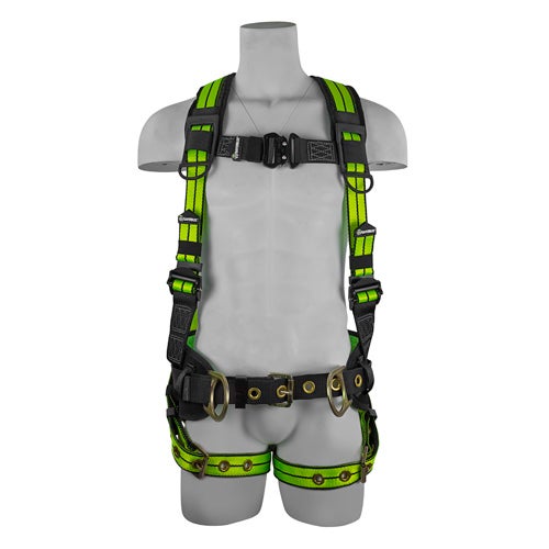 Safewaze™ FS-FLEX360-2X PRO+ Construction Harness, 3D, QC Chest, TB Legs