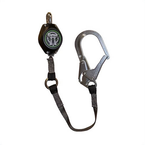 Safewaze™ FS-FSP1409-W Latitude HD Single Web Self Retracting Lifeline, Carabiner, Snap Hook, 9 ft