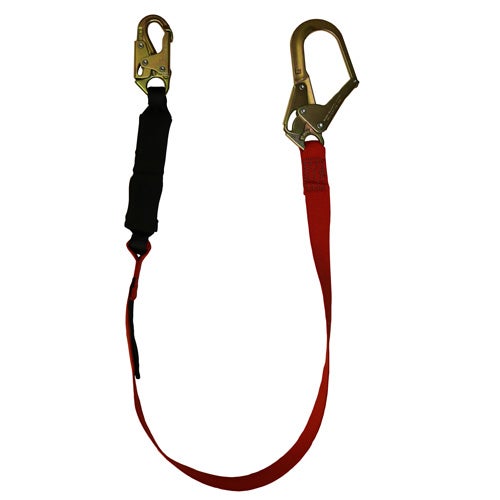 Safewaze™ FS77435-WE Welding Energy Absorbing Lanyard, Rebar Hook, 6 ft