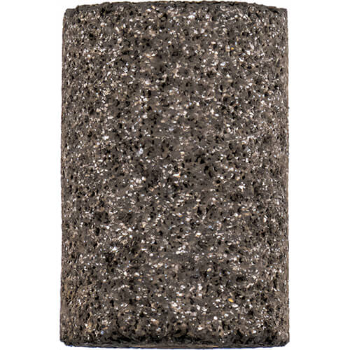 UA® 25206 Type 18 Plug, 2 in dia Maximum, A16 Grit, 5/8-11 Center Hole, Aluminum Oxide Abrasive