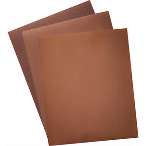 UA® 84232 3S Sanding Sheet, 11 in L x 9 in W, 120 Grit, Stearate Aluminum Oxide Abrasive, Paper Backing