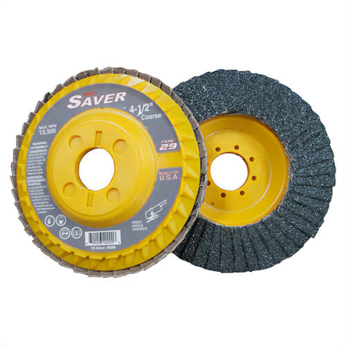 SAIT® 40000 Grinding Wheel, 4-1/2 in, 7/8 in Coarse Flap Discs