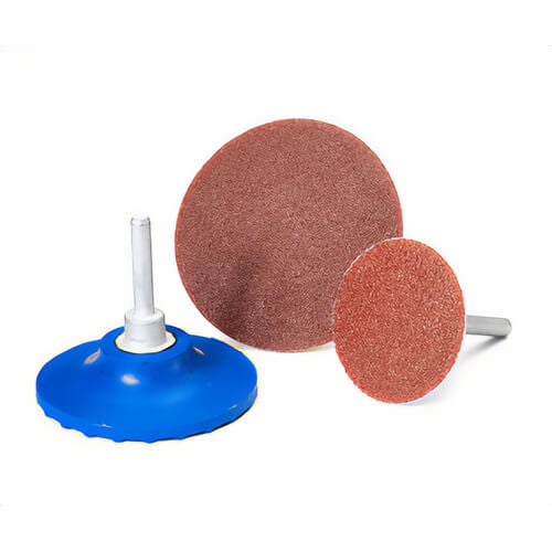 SAIT® 50324 SAIT-Lok-R™ HD 2A-H Heavy Duty Laminated Disc, Aluminum Oxide Grain, 2 in dia, 80 grit, 100 ea