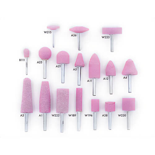 SAIT® 27310 Mounted Point, W177 Point, 3/8 in dia x 3/4 in L Head